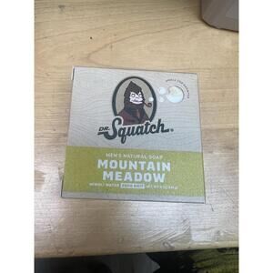 Dr Squatch Men's Natural Soap Mountain Meadow 5 oz bar